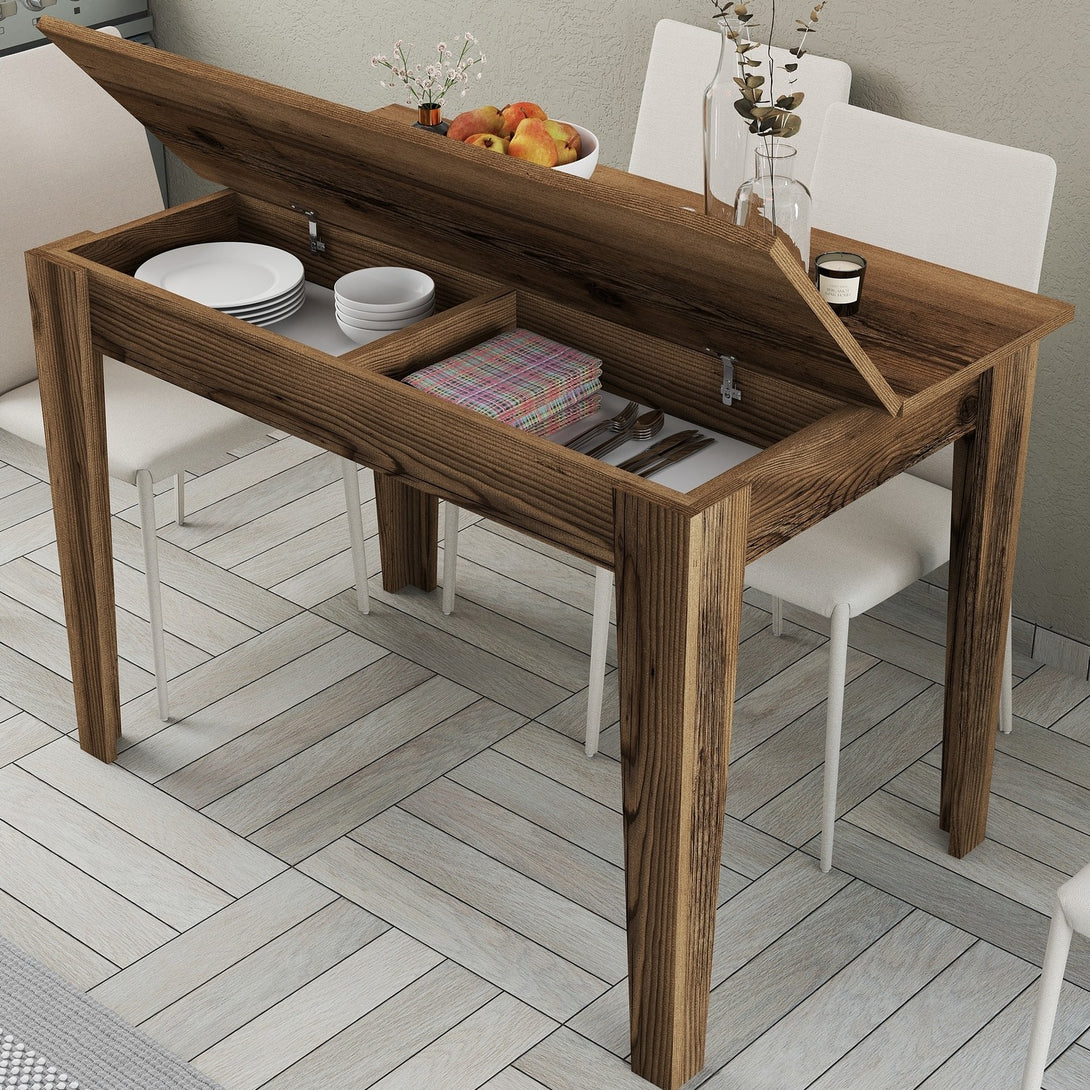 Étkező asztal Kiev 507 - Walnut-VASBÚTOR