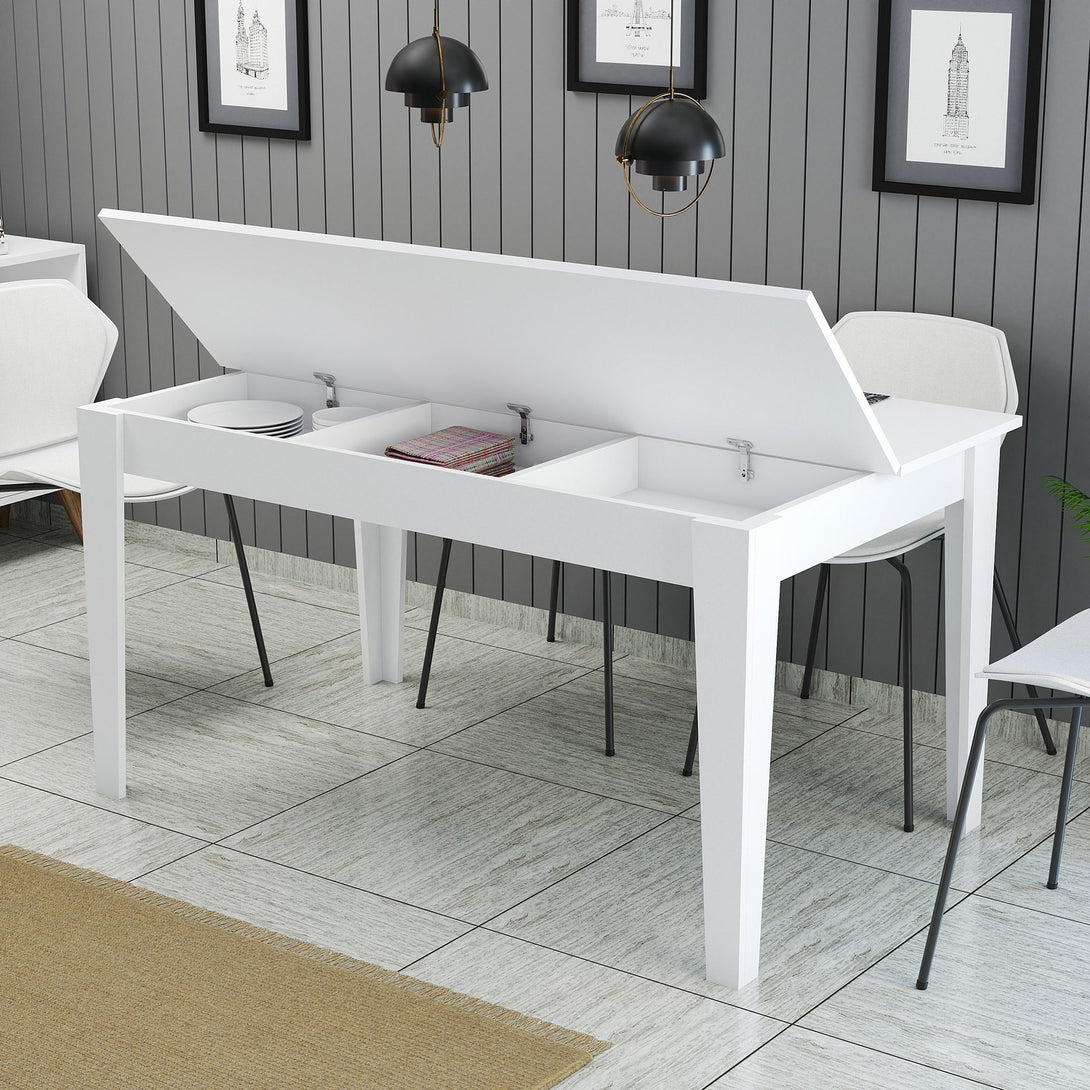 Étkező asztal Milan 519 - White-VASBÚTOR