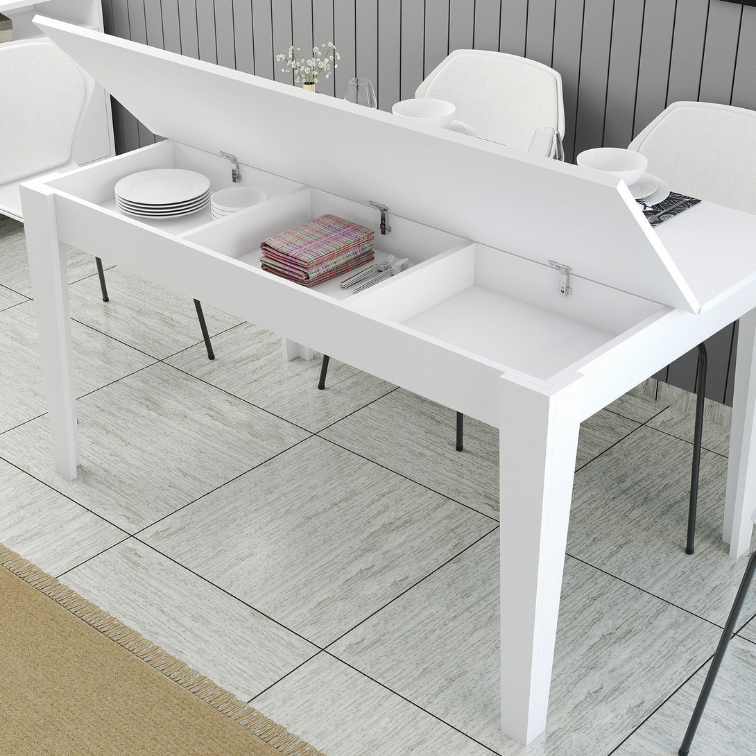Étkező asztal Milan 519 - White-VASBÚTOR