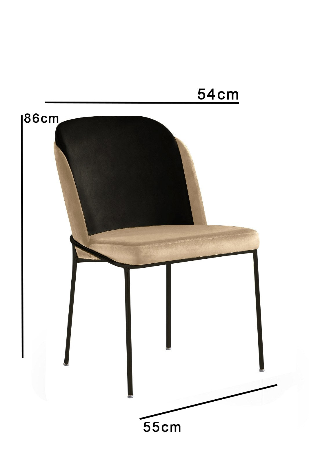Étkezőszék szett (4 db) DR - 145 V4-VASBÚTOR