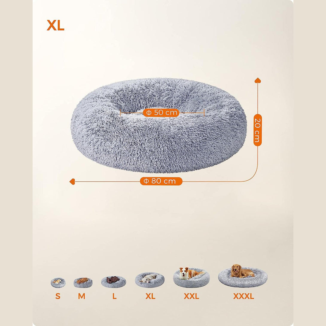 FEANDREA Kutyaágy, Macskaágy, XL, szürke-VASBÚTOR