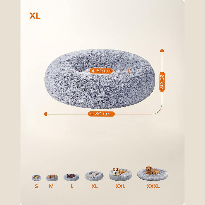 FEANDREA Kutyaágy, Macskaágy, XL, szürke-VASBÚTOR