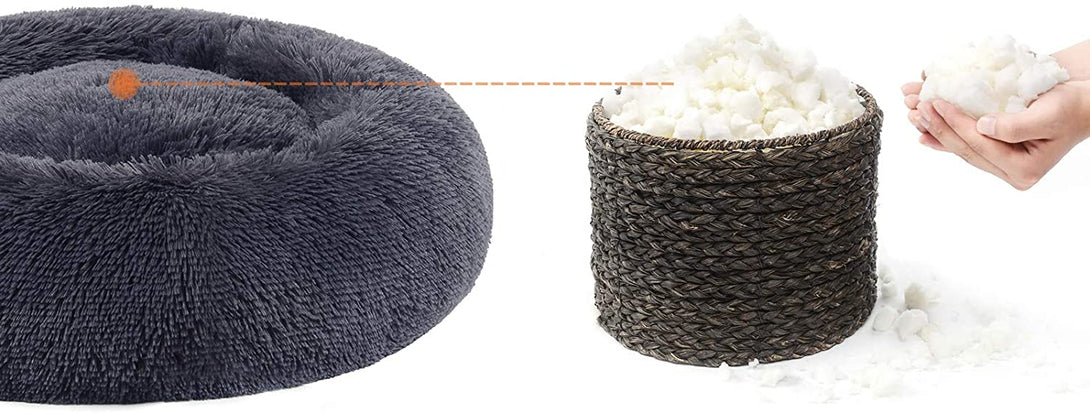 FEANDREA kutyaágy, macskaágy, sötétszürke, XL-VASBÚTOR
