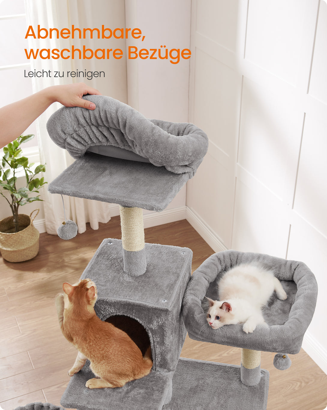 FEANDREA macskafa 199 cm magasság-VASBÚTOR