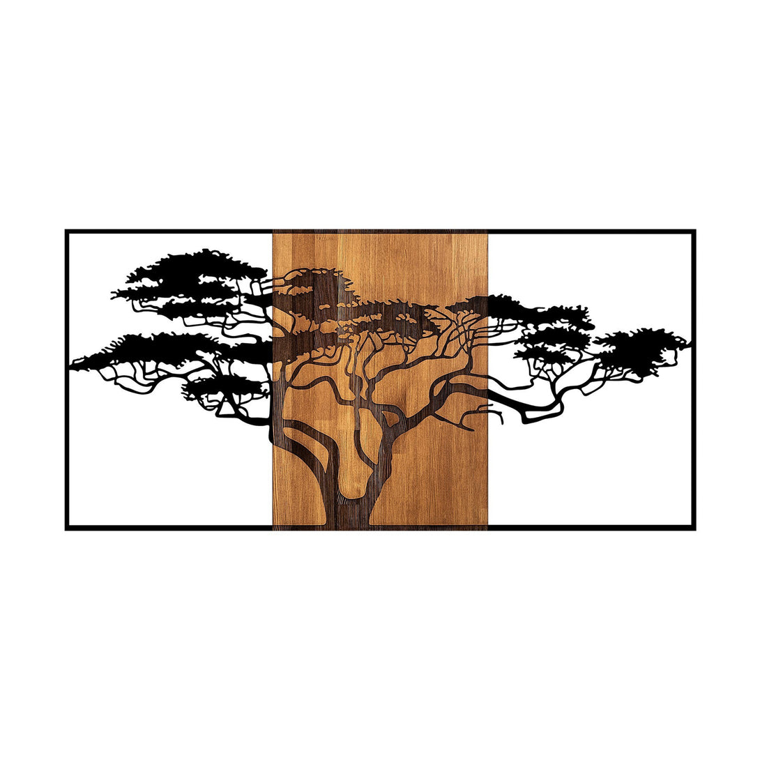 Fa fali dekoráció, Acacia Tree - 328-VASBÚTOR