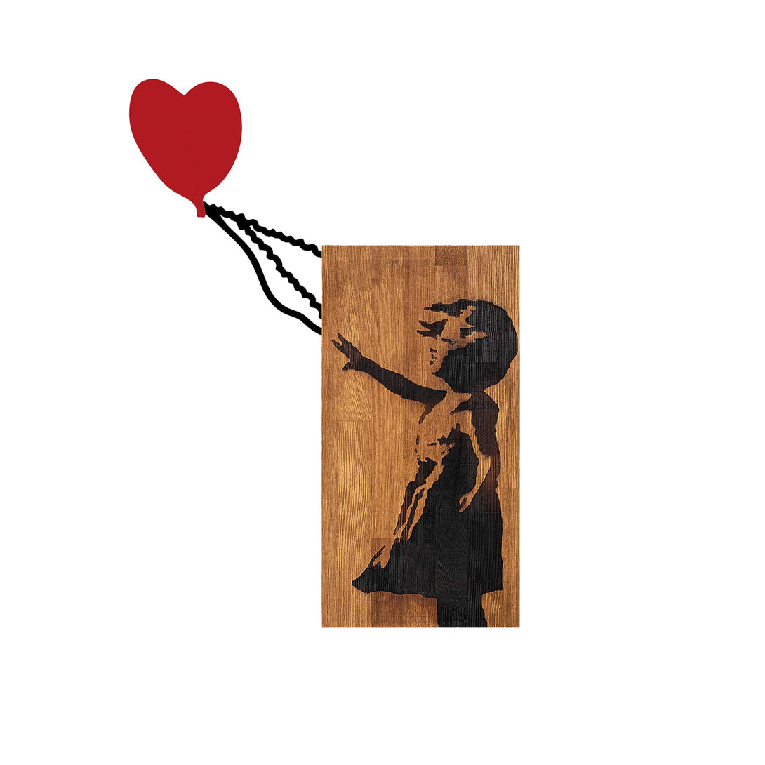 Fa fali dekoráció, Banksy - 15-VASBÚTOR