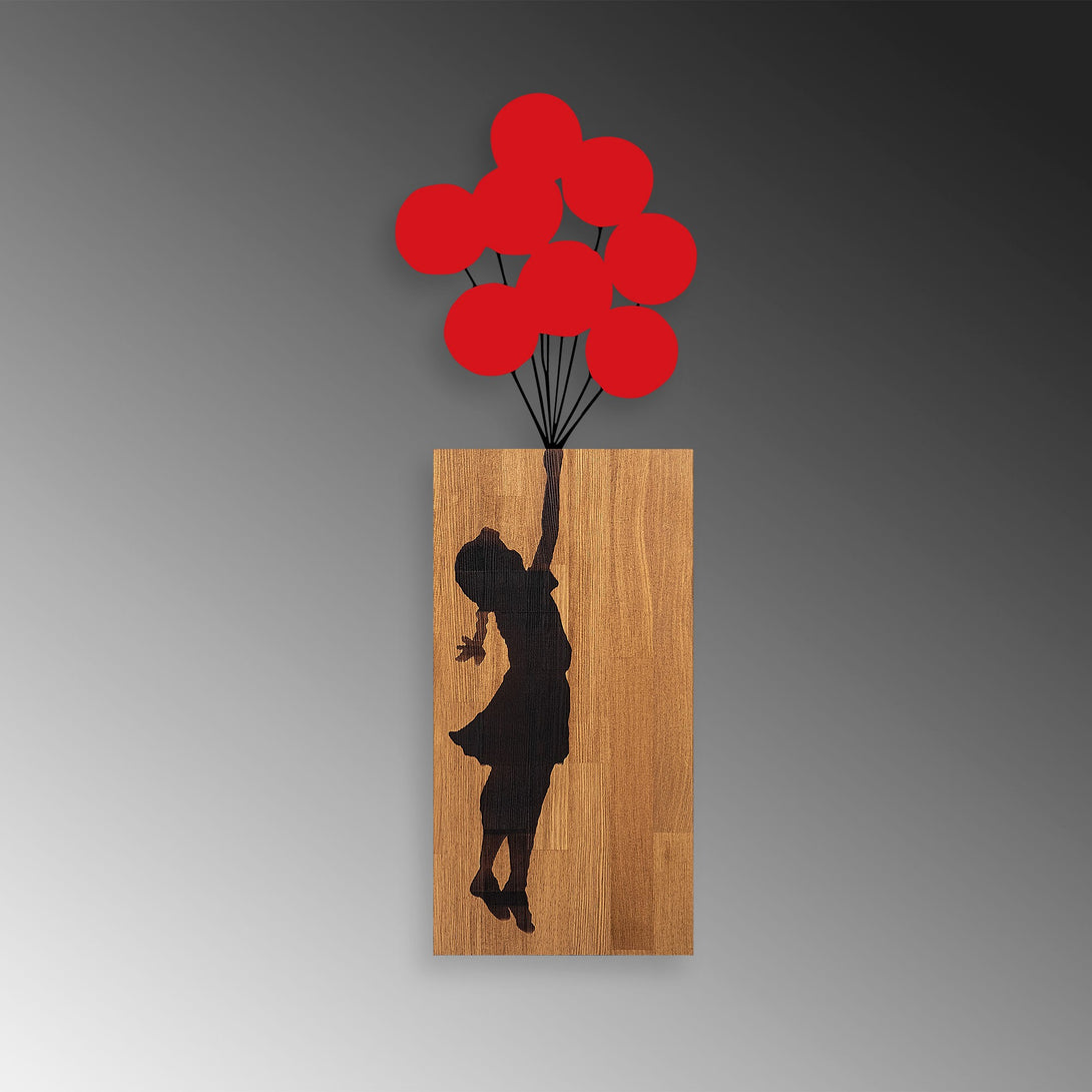 Fa fali dekoráció, Banksy - 17-VASBÚTOR