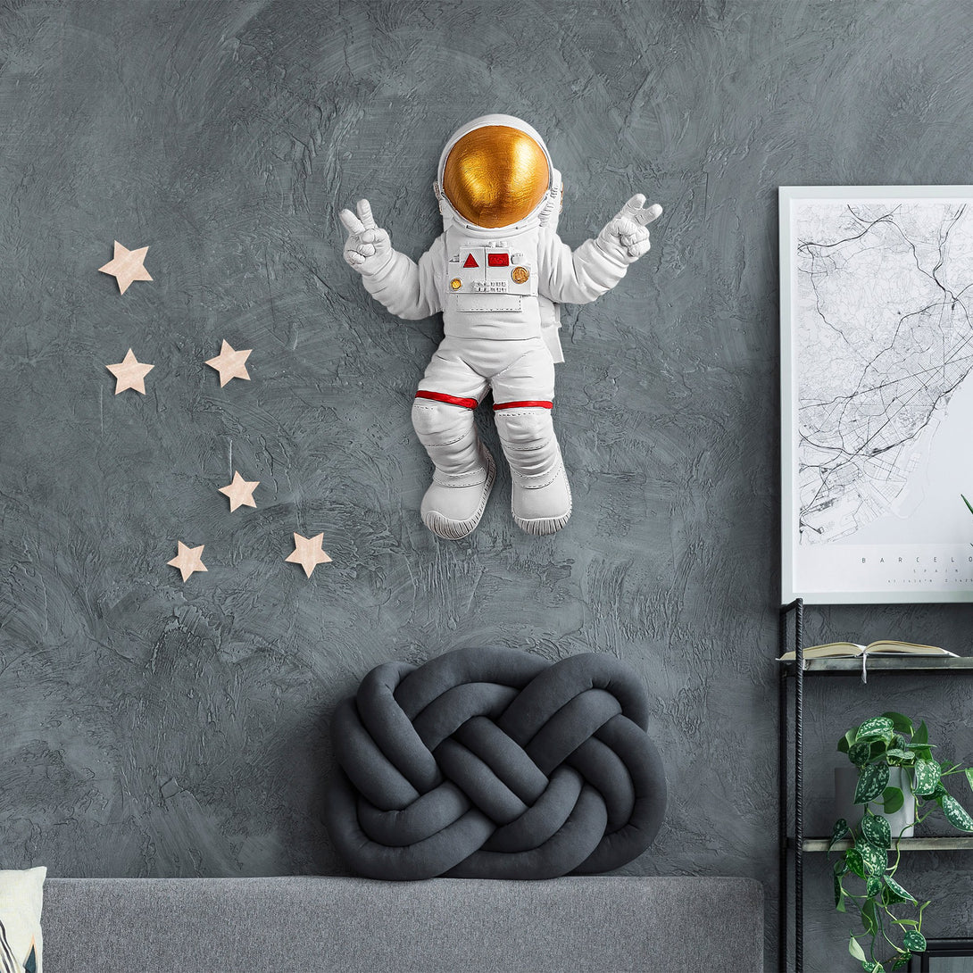 Fali Dekoráció, Peace Sign Astronaut - 1-VASBÚTOR