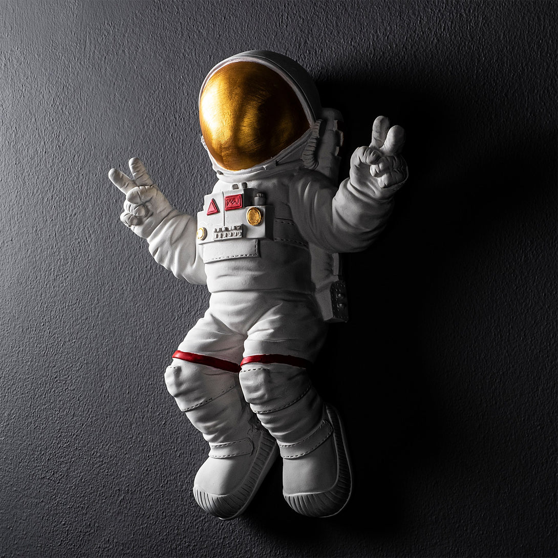 Fali Dekoráció, Peace Sign Astronaut - 1-VASBÚTOR