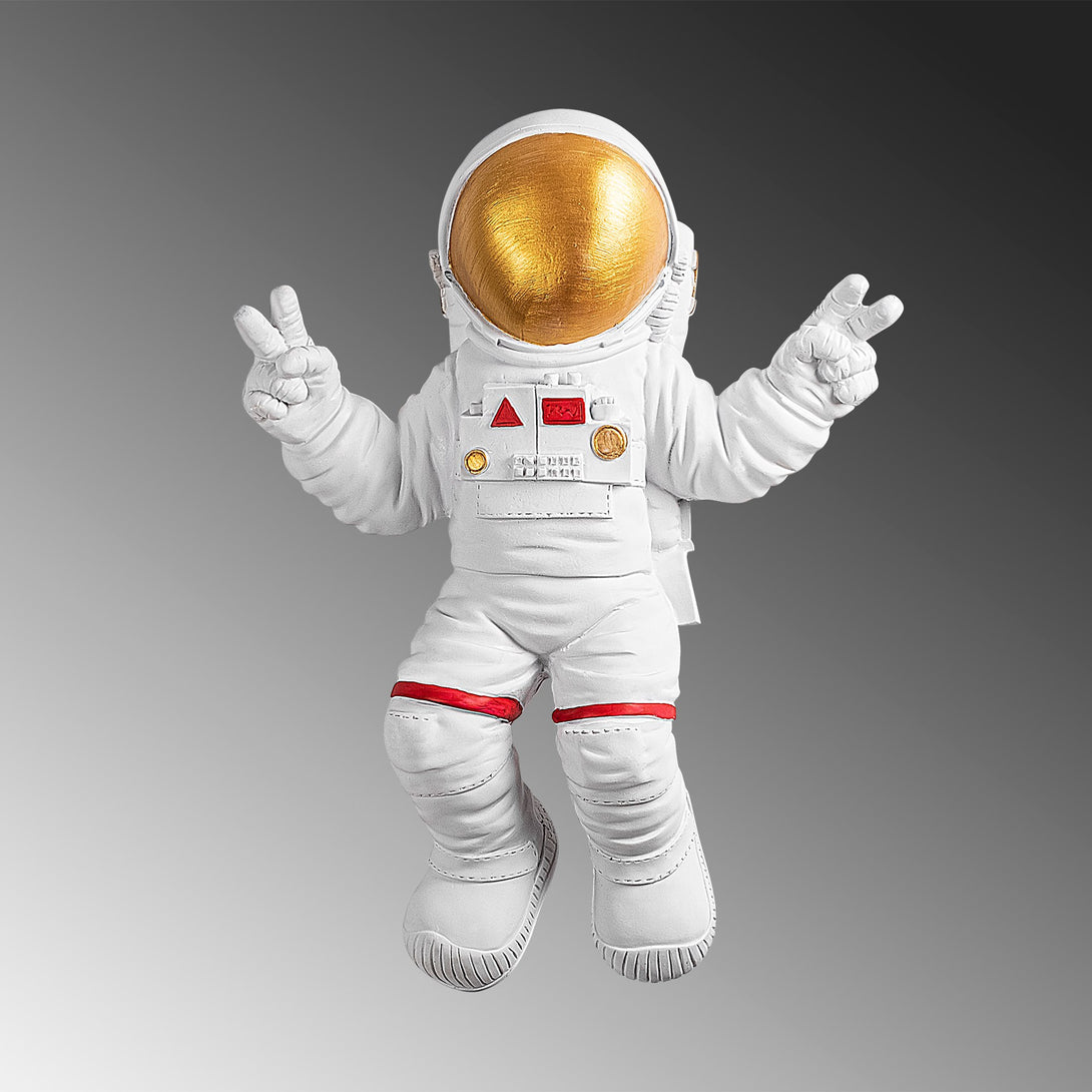 Fali Dekoráció, Peace Sign Astronaut - 1-VASBÚTOR