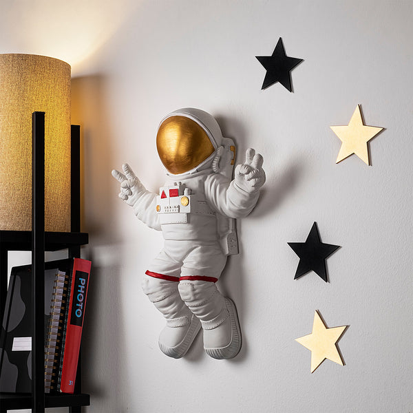 Fali Dekoráció, Peace Sign Astronaut - 1-VASBÚTOR