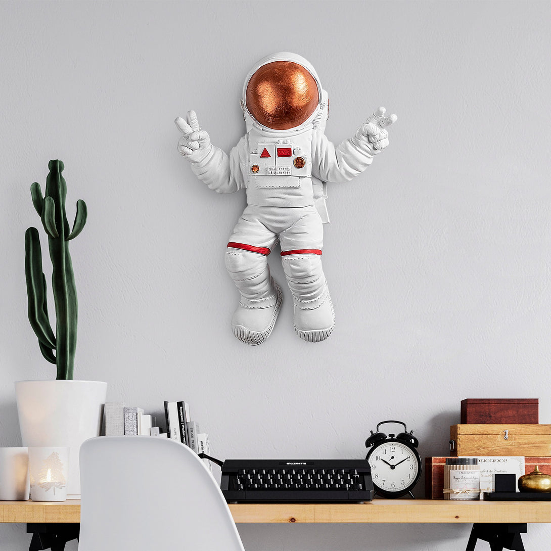 Fali Dekoráció, Peace Sign Astronaut - 3-VASBÚTOR