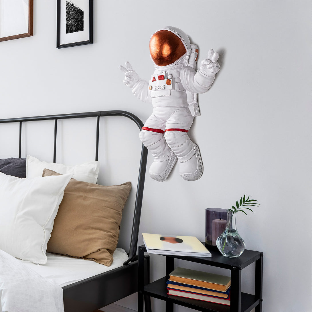 Fali Dekoráció, Peace Sign Astronaut - 3-VASBÚTOR