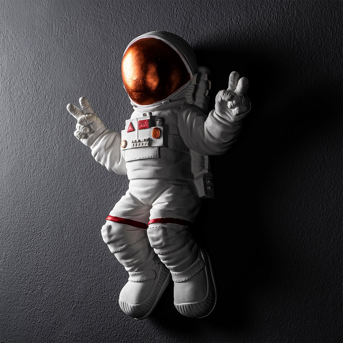 Fali Dekoráció, Peace Sign Astronaut - 3-VASBÚTOR