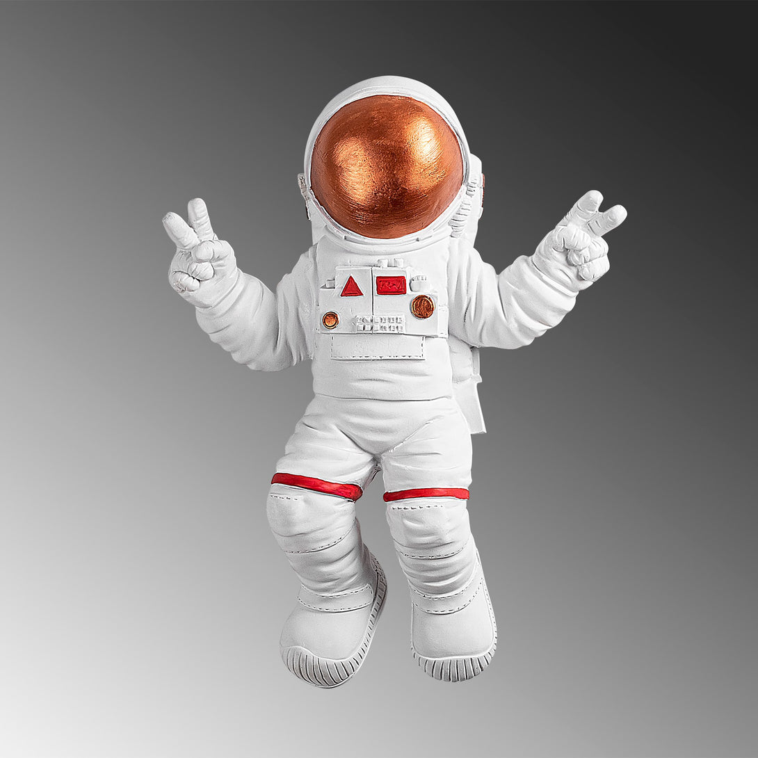 Fali Dekoráció, Peace Sign Astronaut - 3-VASBÚTOR