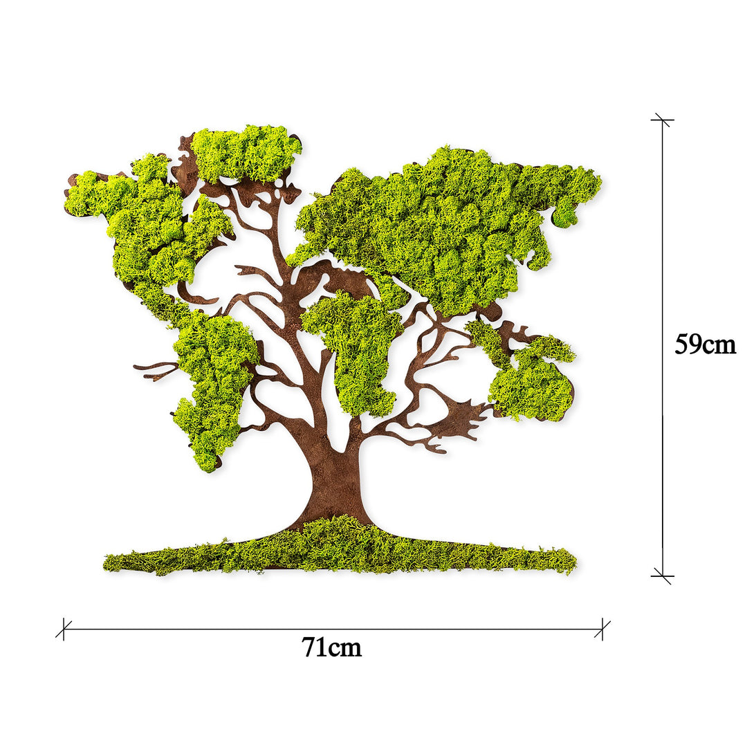 Fali Dekoráció, Tree 2-VASBÚTOR
