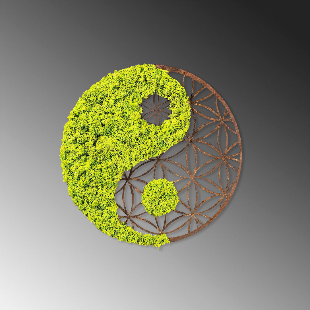 Fali Dekoráció, Yin Yang-VASBÚTOR