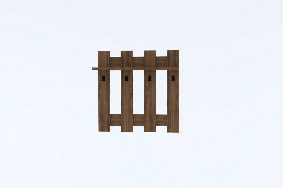 Fali fogas Carina - Walnut-VASBÚTOR