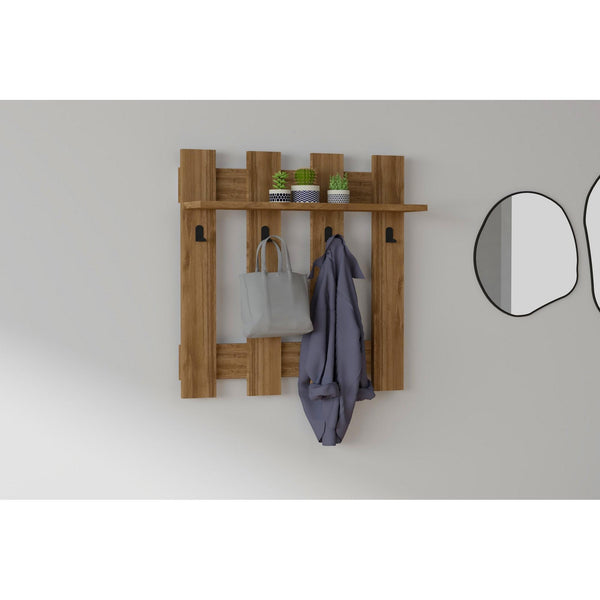 Fali fogas Carina - Walnut-VASBÚTOR