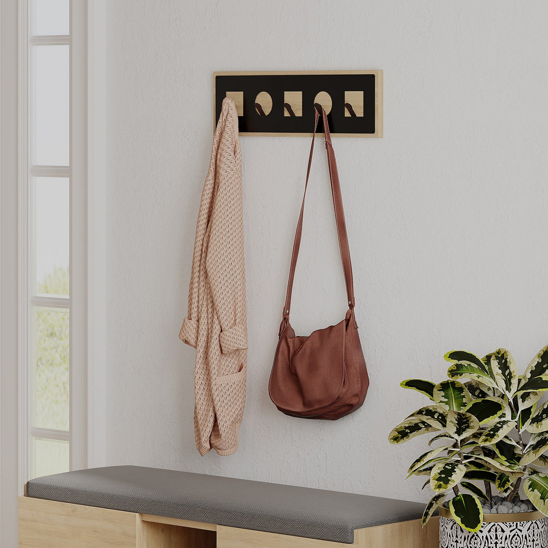 Fali fogas Icon Hanger - Sapphire, Oak-VASBÚTOR
