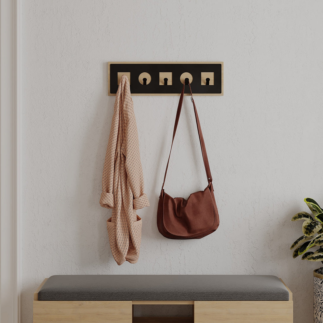 Fali fogas Icon Hanger - Sapphire, Oak-VASBÚTOR