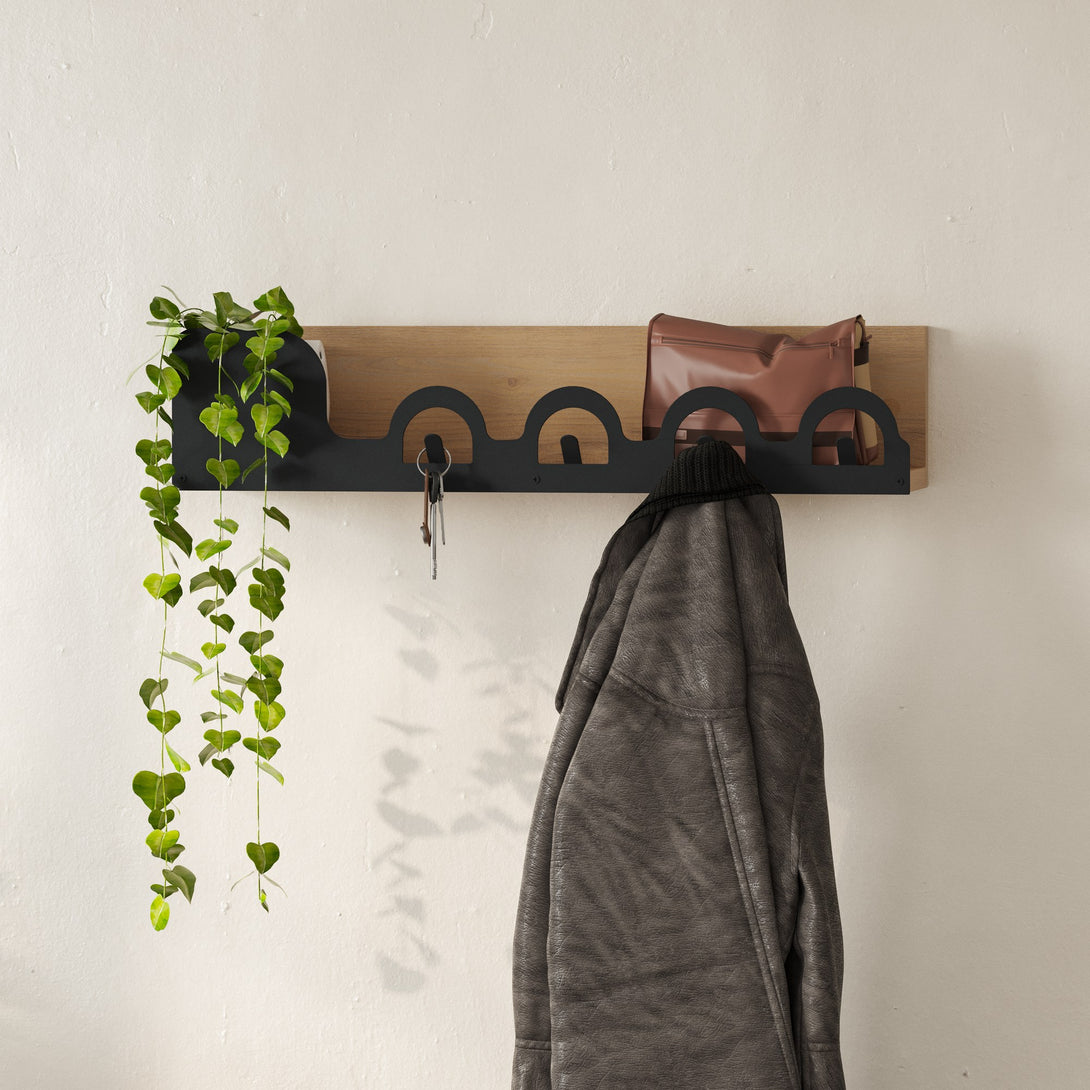 Fali fogas Liora Hanger - Sapphire, Oak-VASBÚTOR