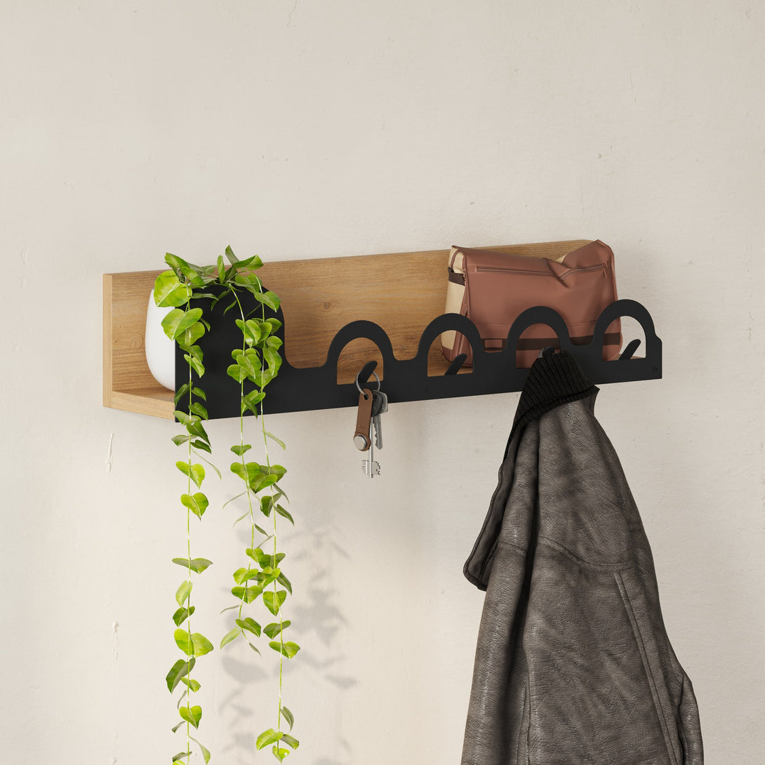 Fali fogas Liora Hanger - Sapphire, Oak-VASBÚTOR