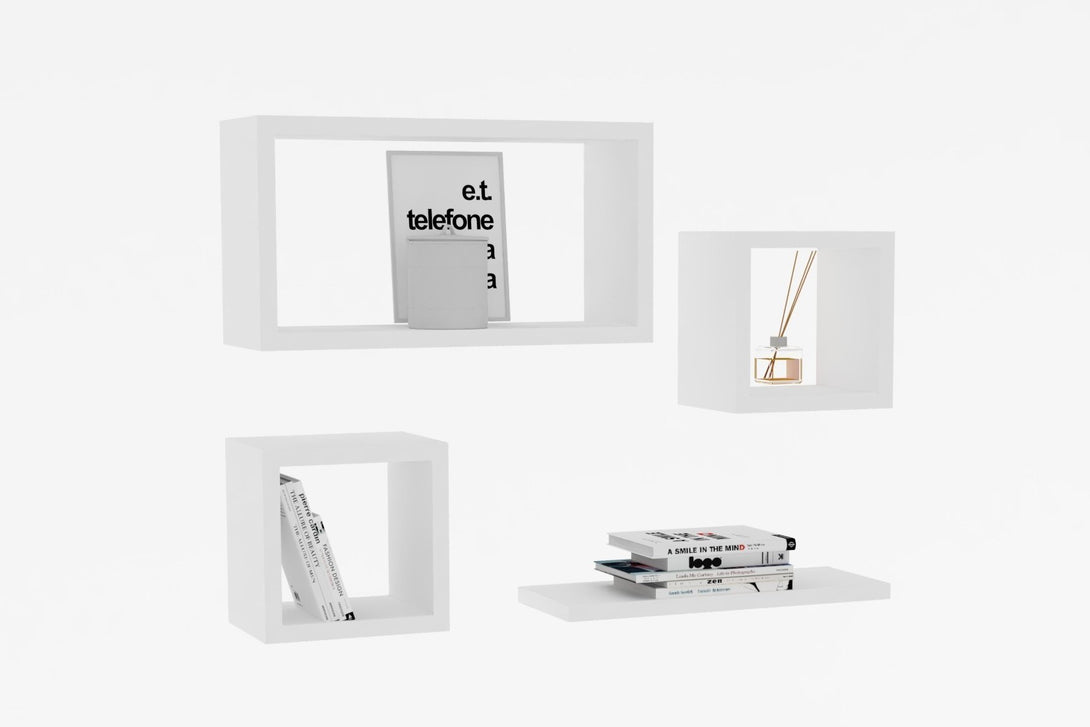 Fali polc Babi - White-VASBÚTOR