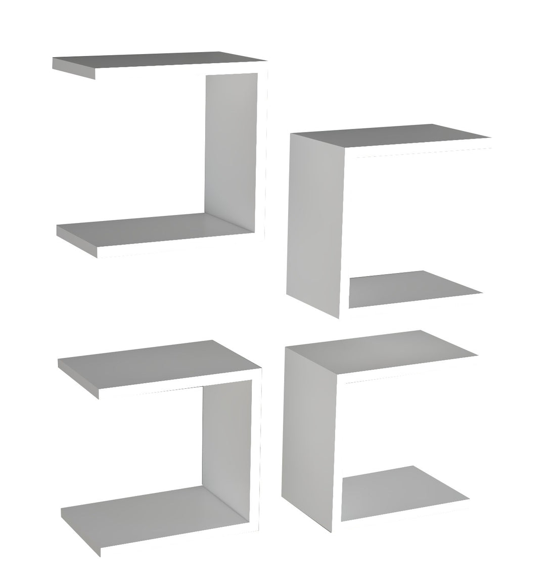 Fali polc Base - White-VASBÚTOR