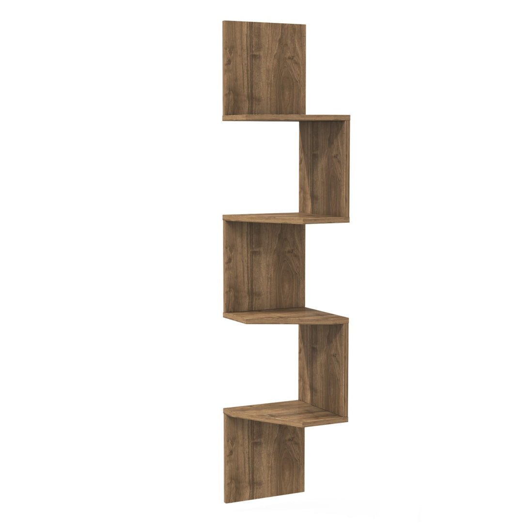 Fali polc Desaldo - Walnut-VASBÚTOR