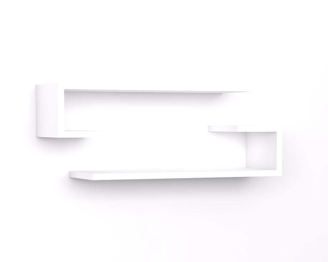 Fali polc Eldo - White-VASBÚTOR