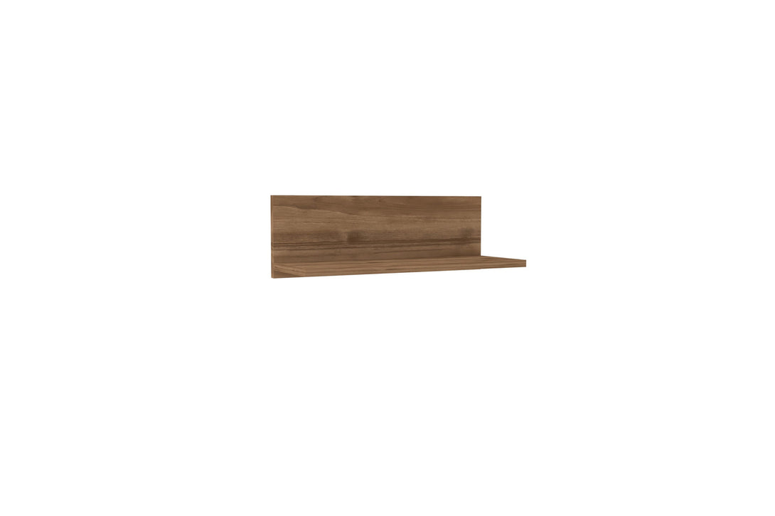 Fali polc Fane - Walnut-VASBÚTOR