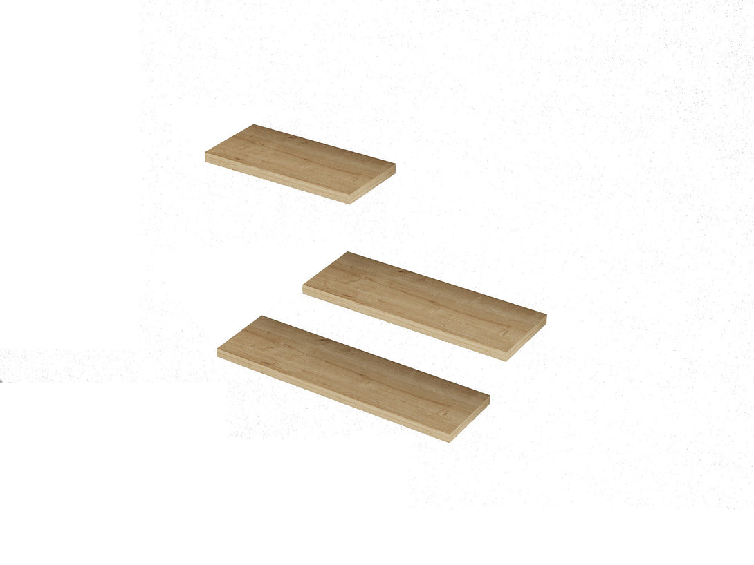 Fali polc Leila - Sapphire Oak-VASBÚTOR