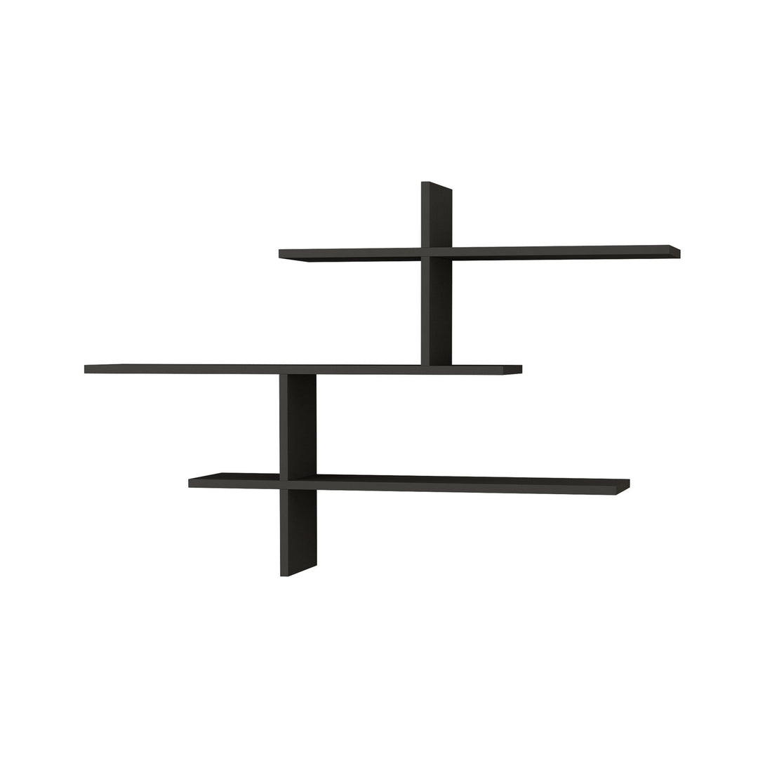 Fali polc Leo - Anthracite-VASBÚTOR