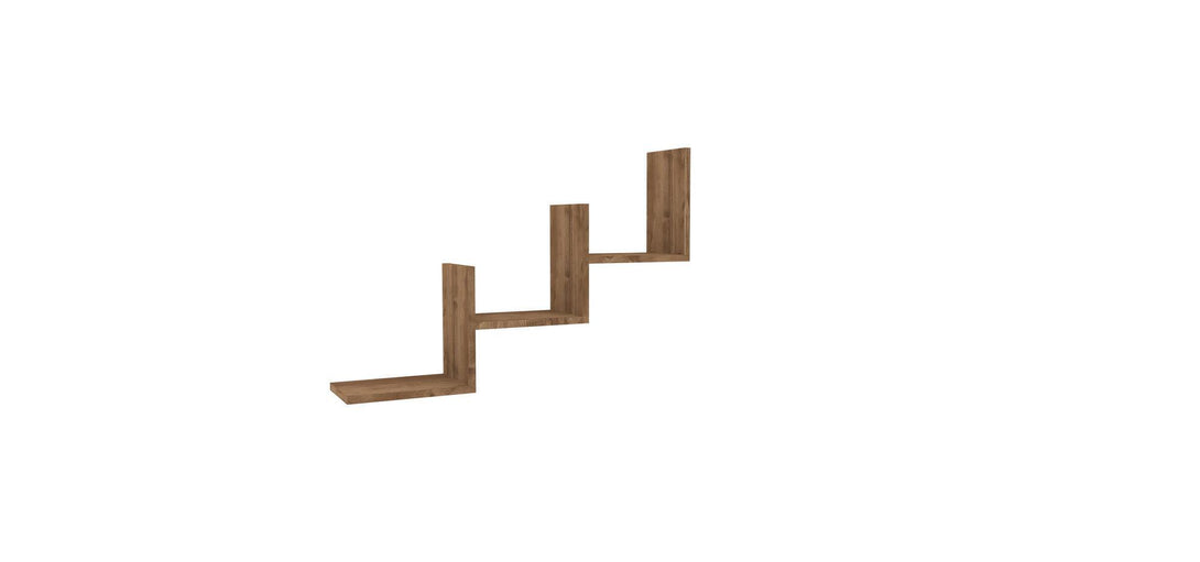 Fali polc Mist - Walnut-VASBÚTOR