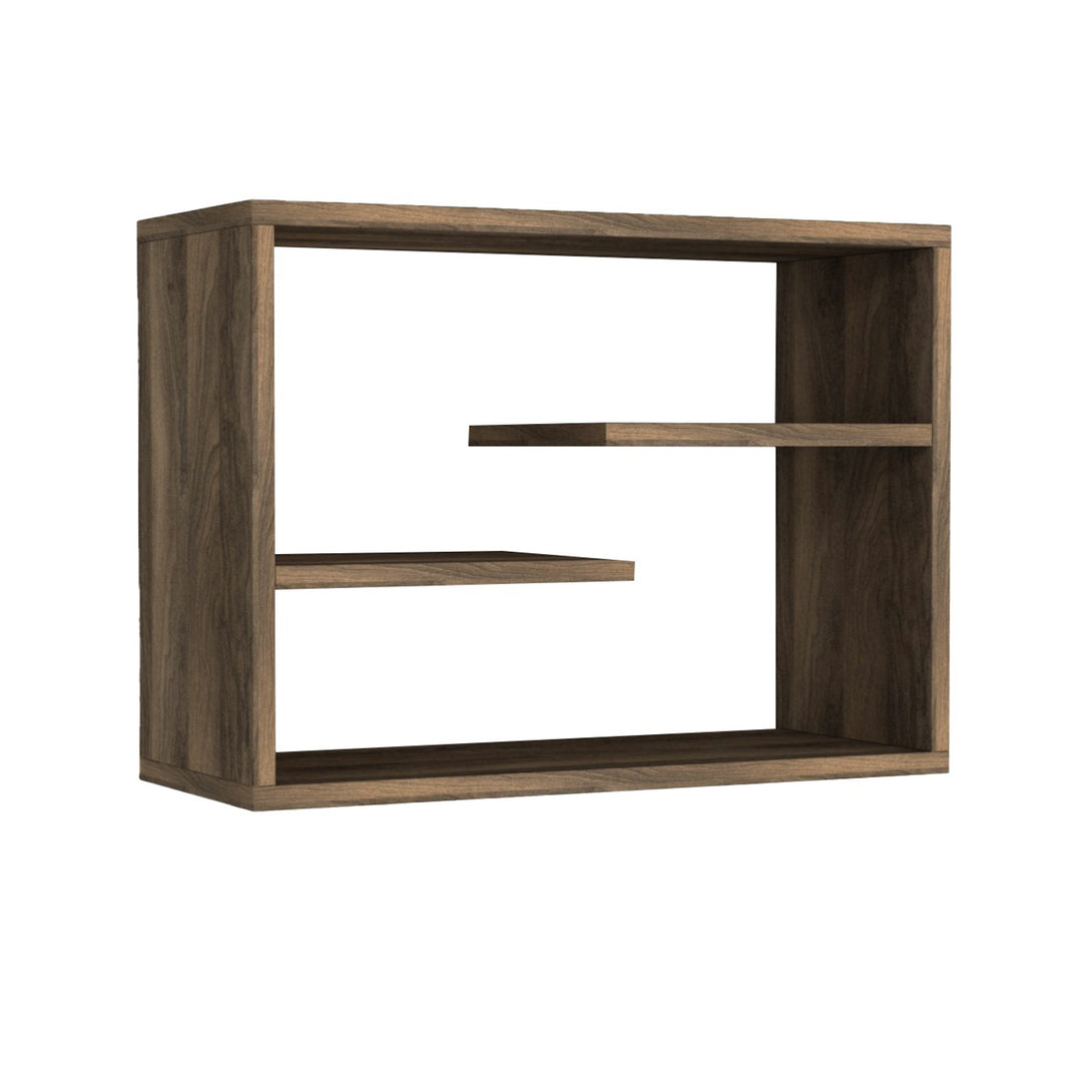 Fali polc Tino - Walnut-VASBÚTOR