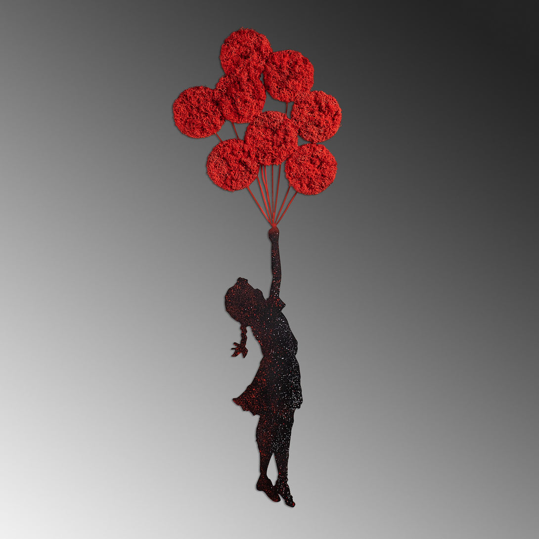 Fém fali dekoráció, Banksy - 11-1-VASBÚTOR