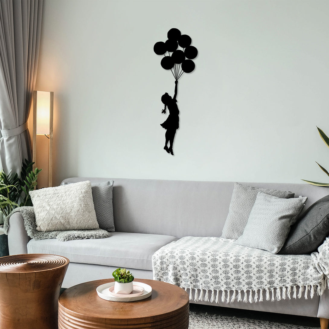 Fém fali dekoráció, Banksy - 12-VASBÚTOR