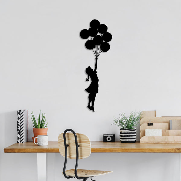 Fém fali dekoráció, Banksy - 12-VASBÚTOR