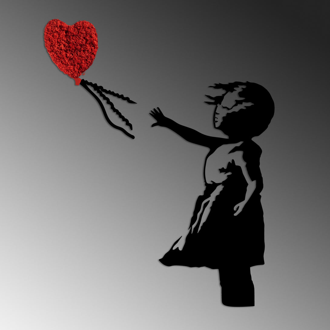 Fém fali dekoráció, Banksy - 13-1-VASBÚTOR