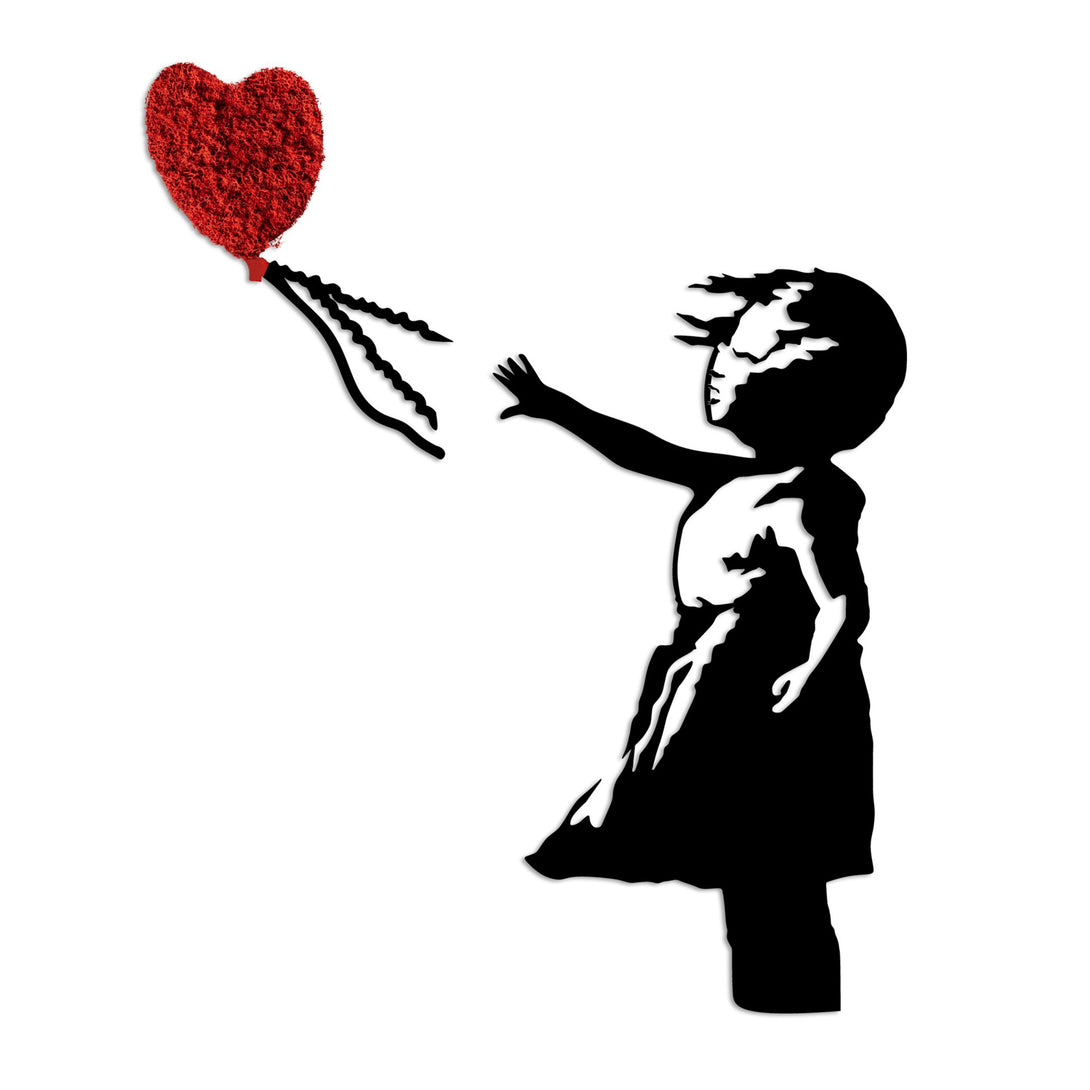 Fém fali dekoráció, Banksy - 13-1-VASBÚTOR