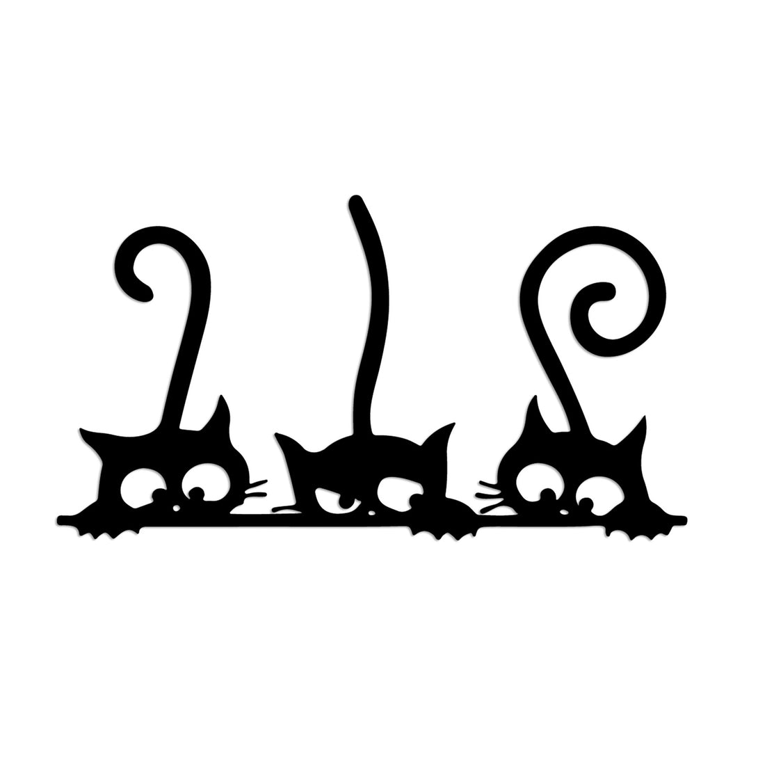 Fém fali dekoráció, Cat 5-VASBÚTOR
