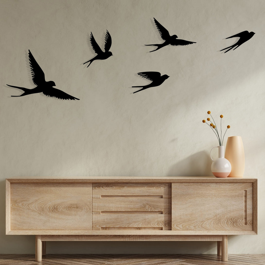 Fém fali dekoráció, Crow-VASBÚTOR