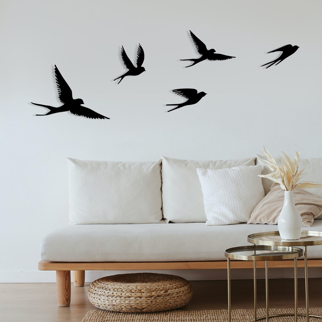 Fém fali dekoráció, Crow-VASBÚTOR