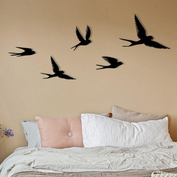 Fém fali dekoráció, Crow-VASBÚTOR