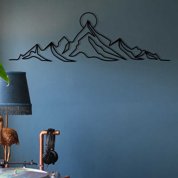 Fém fali dekoráció, Everest-VASBÚTOR