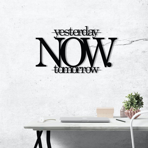 Fém fali dekoráció, Now-VASBÚTOR