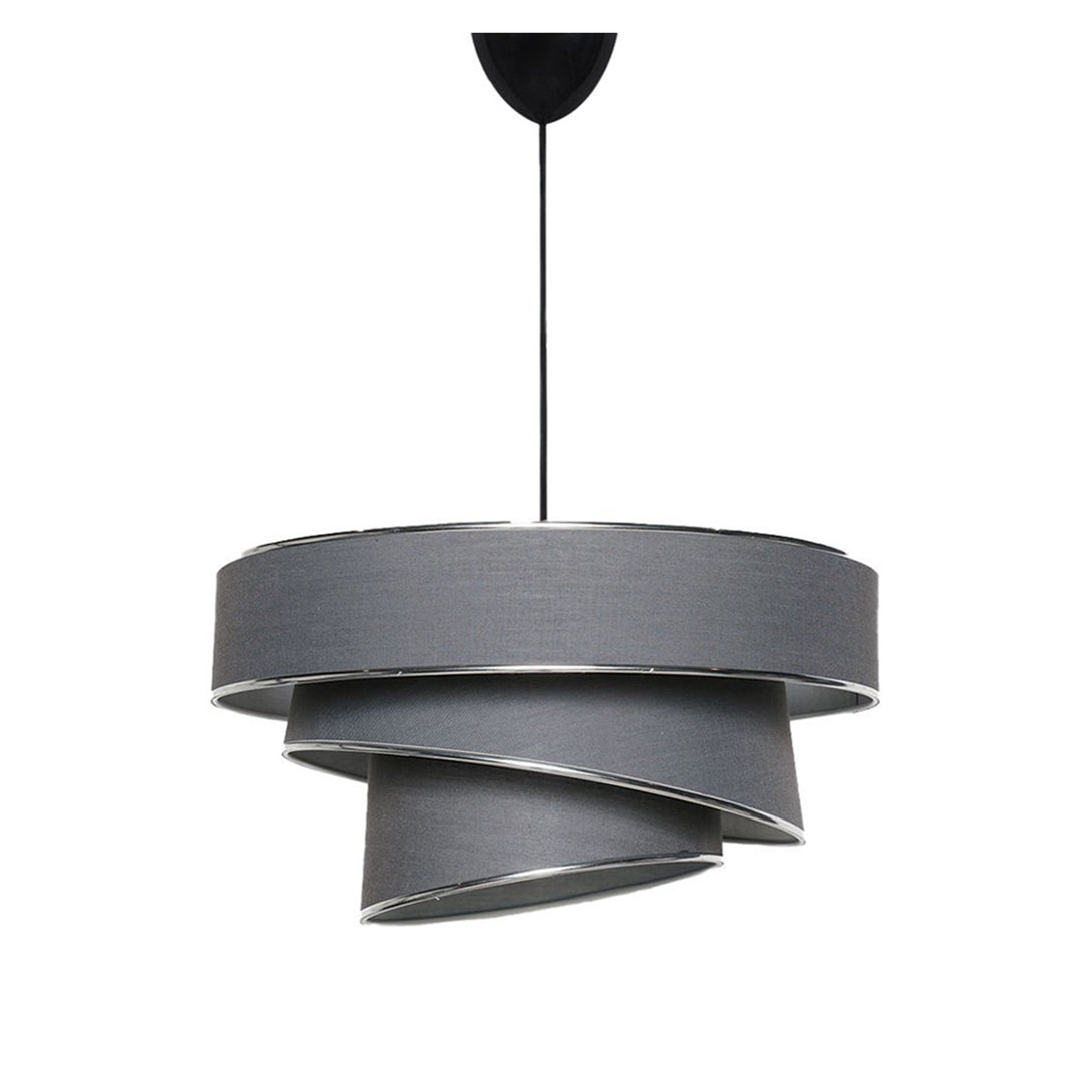 Függőlámpa, Couper - Antracit, Silver-VASBÚTOR