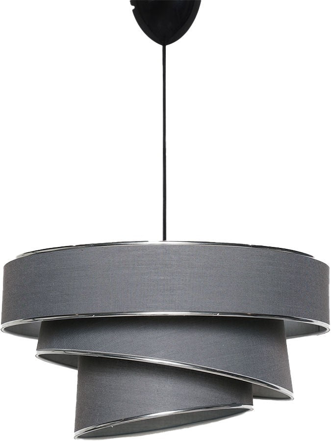 Függőlámpa, Couper - Antracit, Silver-VASBÚTOR
