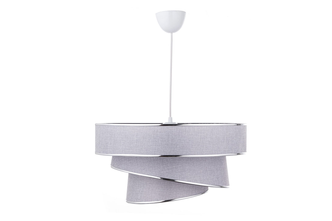 Függőlámpa, Couper - Grey, Silver-VASBÚTOR